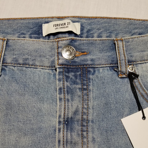 Forever 21 Brand Denim Mini Skirt - Picture 2 of 5